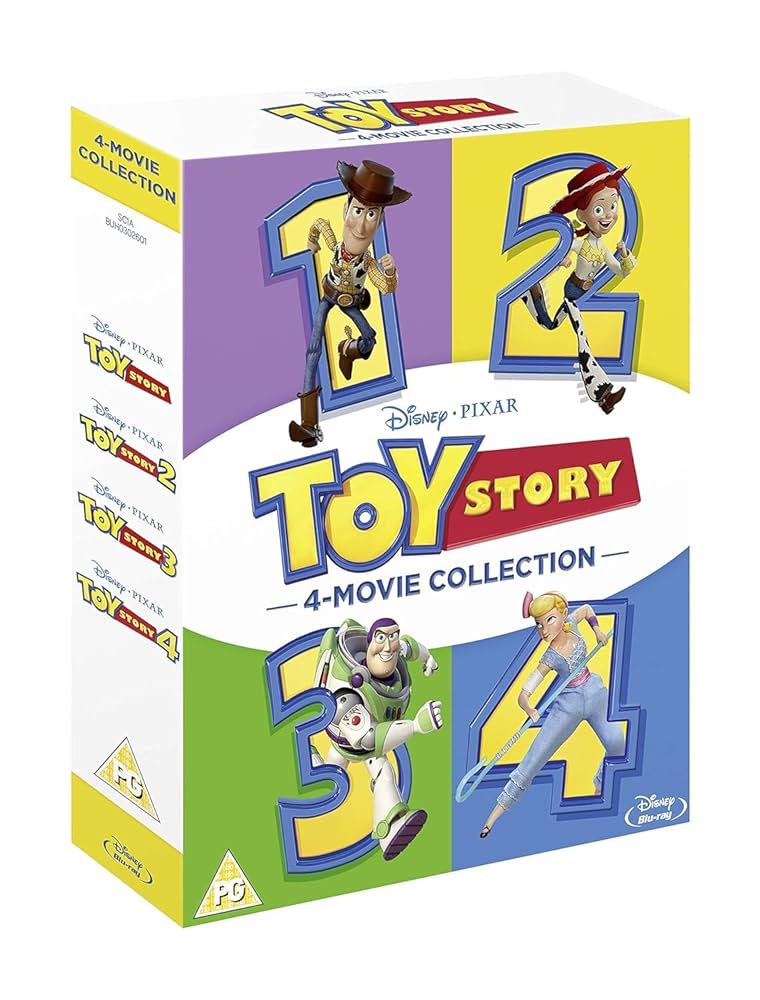 Toy Story 4-Movie Collection: Toy Story 1-4 Boxset With